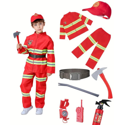 Disfraz de Bombero Niño | Alquiler en LA MAGIA DE LOS DISFRACES