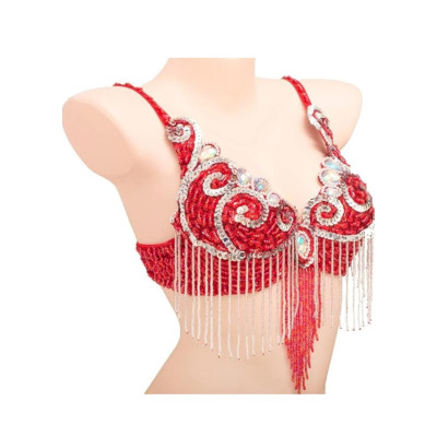 Disfraz de Danza Árabe Rojo para Mujer | La Magia de los Disfraces